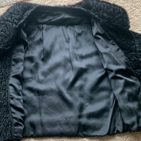 PERSIAN LAMB  JACKET WITH SABLE TRIM LUXURY MOB WIFE - Picture 11 of 16